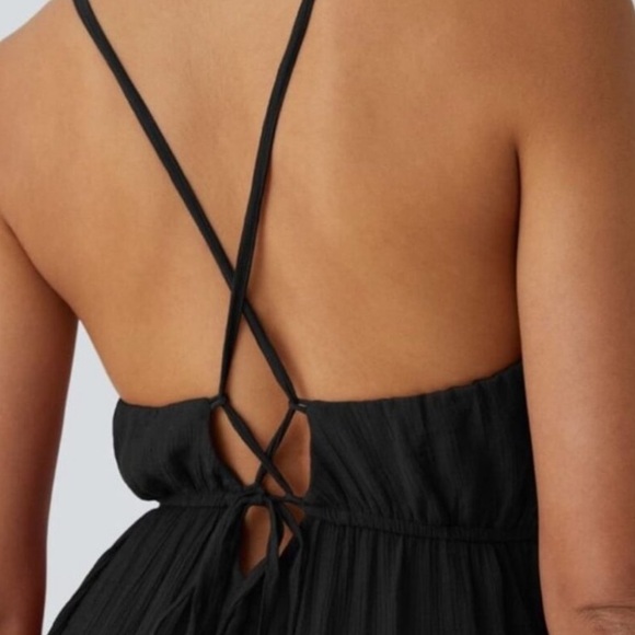 NWT HALARA black jumpsuit size S - Picture 5 of 11